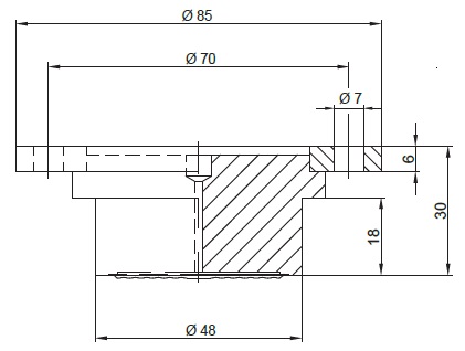 PT型化學密封尺寸